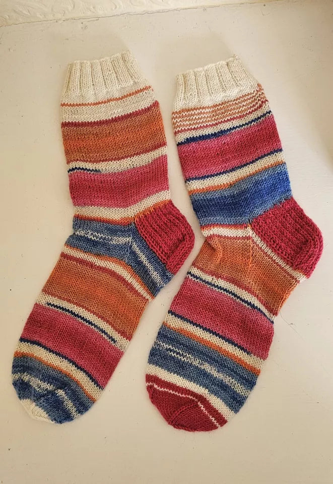 Handmade Hamper Birthday, Christmas Gift Box Socks, Gloves, greeting card, candle