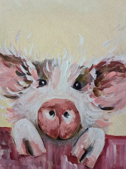 Hand painted Piggy