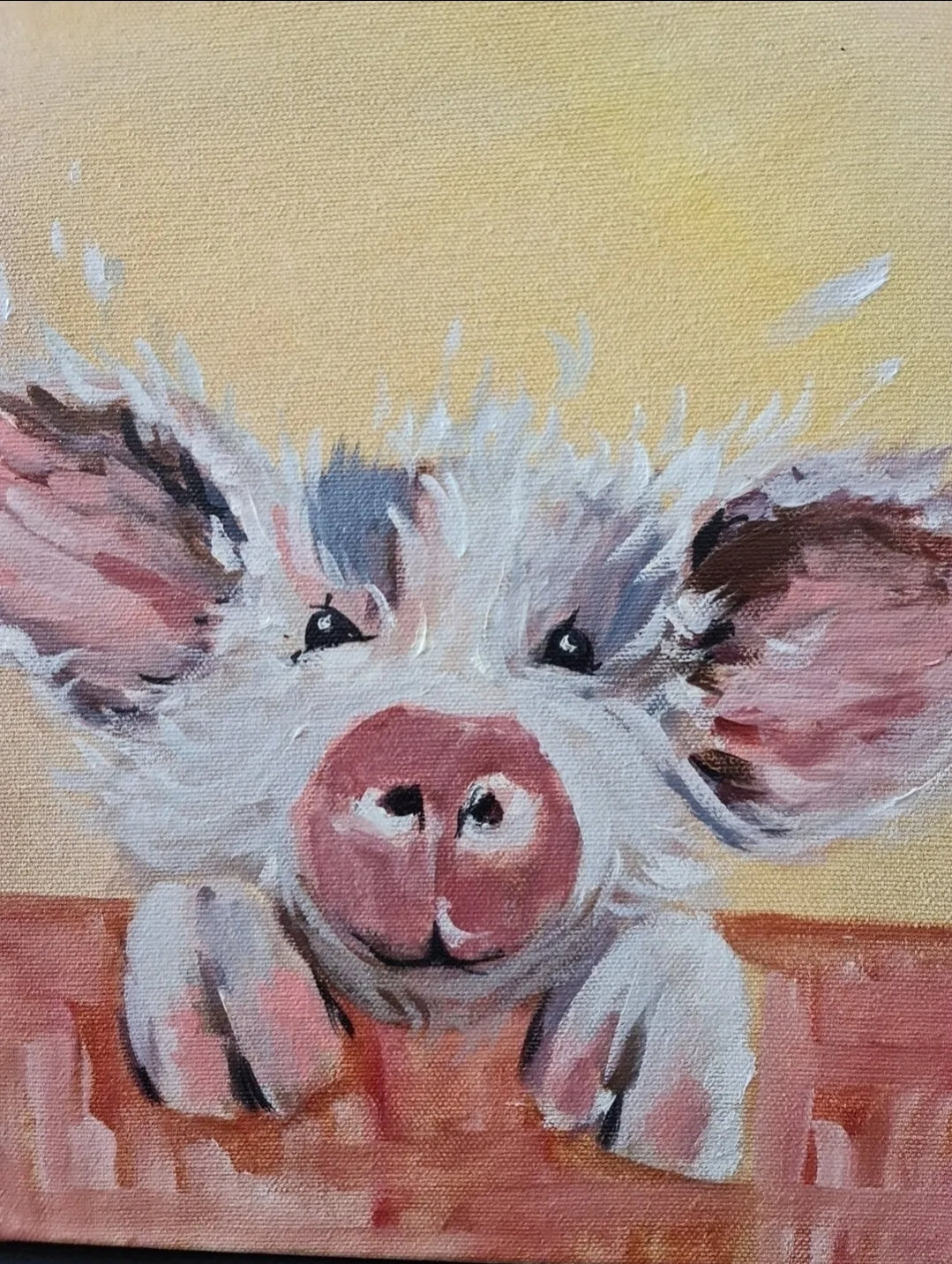 Hand painted Piggy