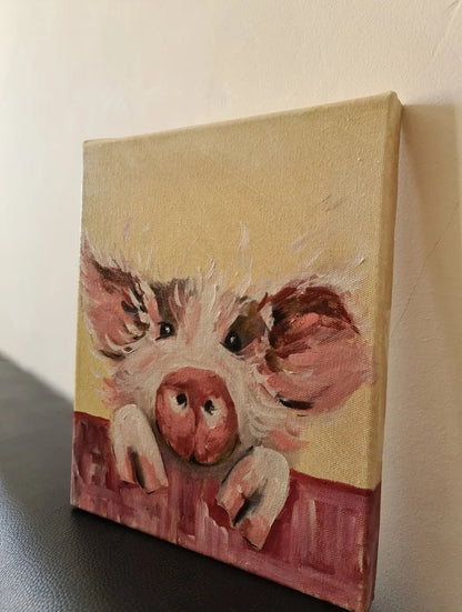 Hand painted Piggy