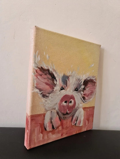 Hand painted Piggy