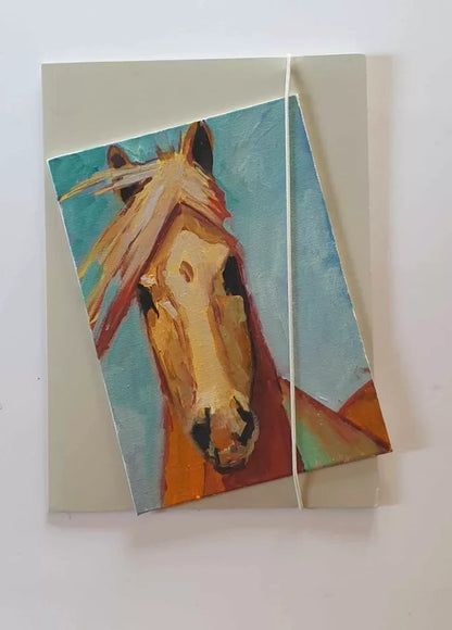 Hand painting of a horse